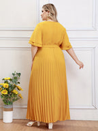 Plissé Temperament Dress — Pure Pleating for the Woman Who Needs Nothing Extra