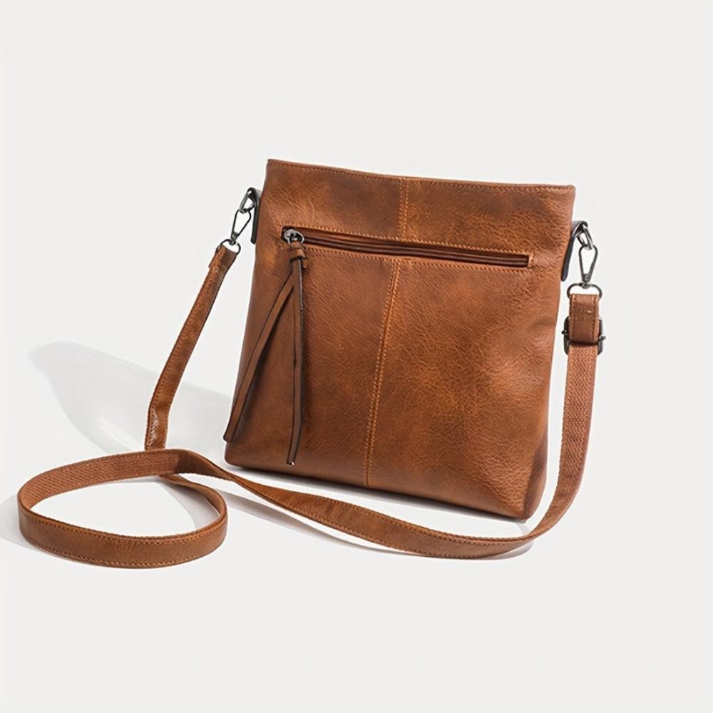 Lena Classic Square Crossbody Bag