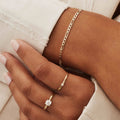 Neris Alaine Bracelet in Gold