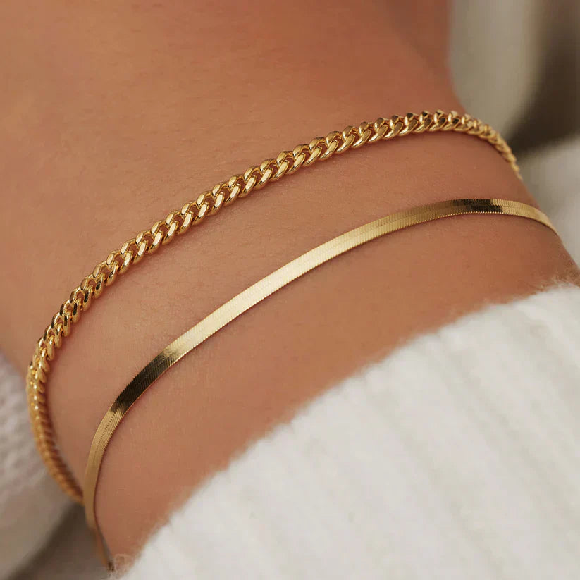 Soleil Serpent | Elegant Gold Statement Bracelet