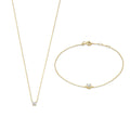 Cléa Moissanite Stone Set | Gold