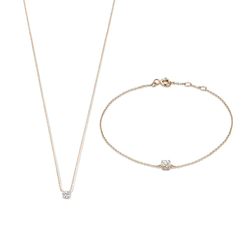 Cléa Moissanite Stone | Gold