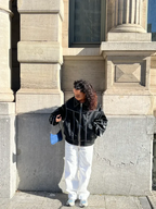 Orla-Oversized Contrast Jacket